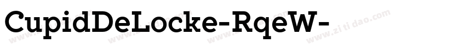 CupidDeLocke-RqeW字体转换