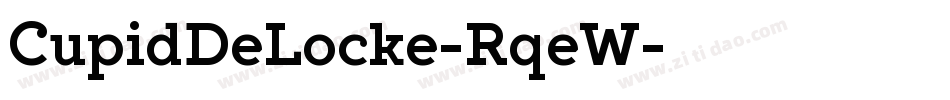 CupidDeLocke-RqeW字体转换