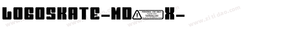 Logoskate-Md4x字体转换