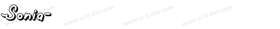 Sonia字体转换