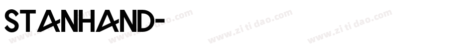 StanHand字体转换