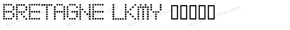 Bretagne-lKMy字体转换