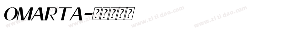 Omarta字体转换