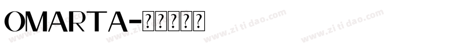 Omarta字体转换