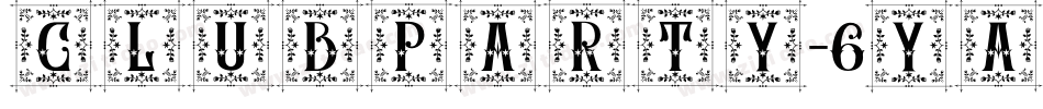 ClubParty-6Yaog字体转换