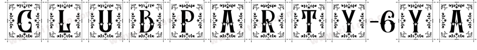 ClubParty-6Yaog字体转换