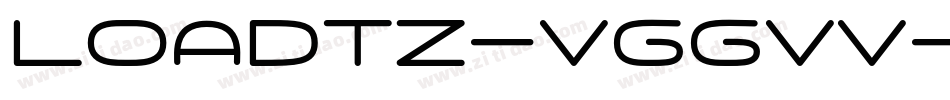 Loadtz-VGGVV字体转换