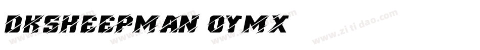 Dksheepman-oyMx字体转换