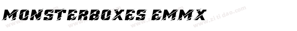 Monsterboxes-eMMx字体转换