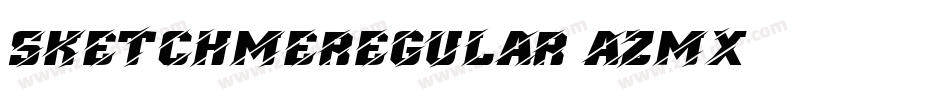 SketchmeRegular-AZMx字体转换