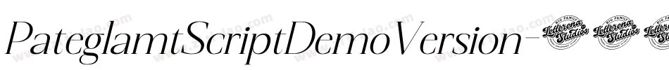 PateglamtScriptDemoVersion-262v字体转换