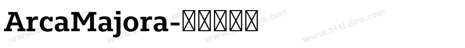 ArcaMajora字体转换