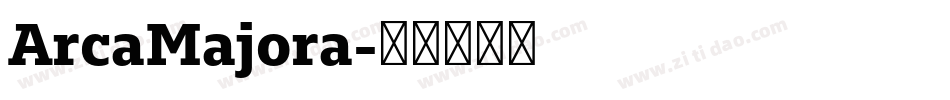 ArcaMajora字体转换