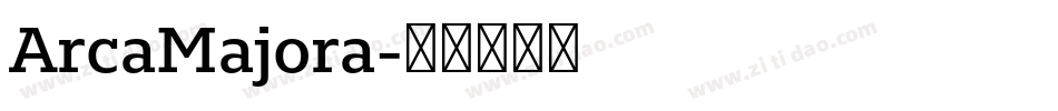 ArcaMajora字体转换