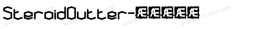 SteroidOutter字体转换