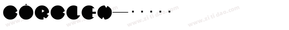 CIRCLEN字体转换