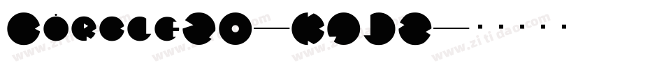 Circle20-K7JZ字体转换