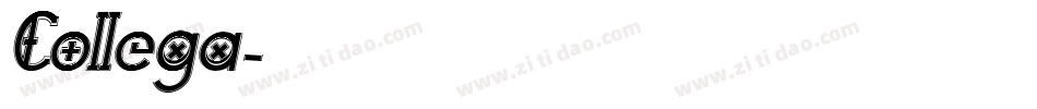 Collega字体转换