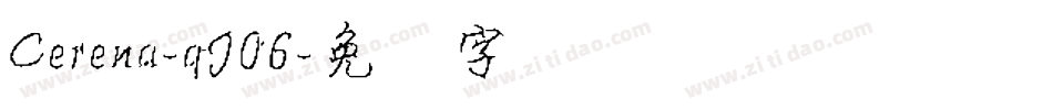Cerena-qJ06字体转换