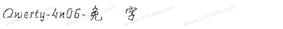 Qwerty-4n06字体转换