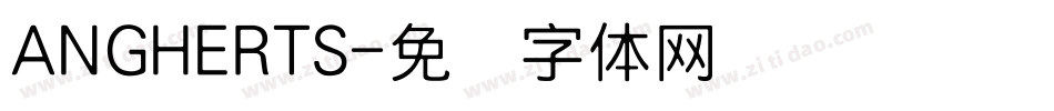 ANGHERTS字体转换