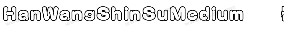 HanWangShinSuMedium转换器字体转换