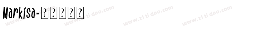 Markisa字体转换