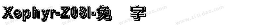 Xephyr-Z08l字体转换