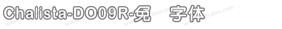 Chalista-DO09R字体转换