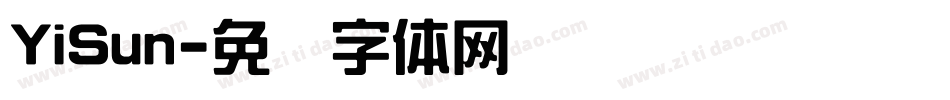 YiSun字体转换