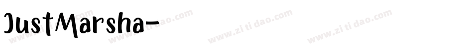 JustMarsha字体转换
