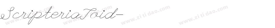 ScripteriaToid字体转换