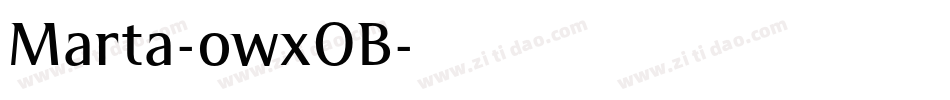 Marta-owxOB字体转换