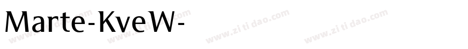 Marte-KveW字体转换