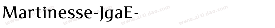 Martinesse-JgaE字体转换