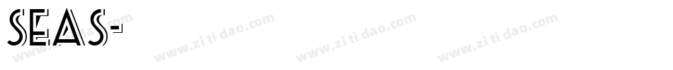 Seas字体转换