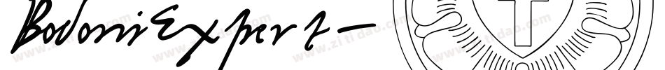 BodoniExpert字体转换