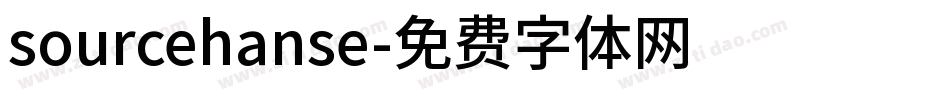 sourcehanse字体转换
