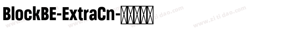 BlockBE-ExtraCn字体转换