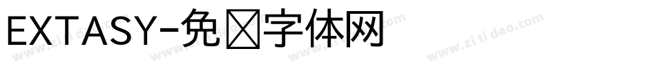 EXTASY字体转换