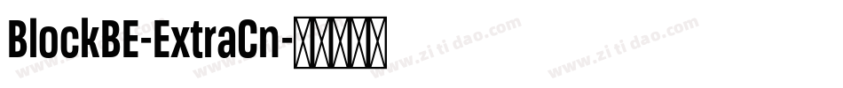 BlockBE-ExtraCn字体转换