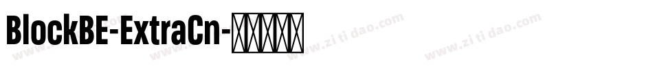 BlockBE-ExtraCn字体转换