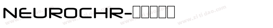 NEUROCHR字体转换