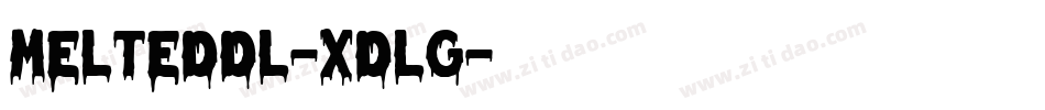 MeltedDl-XdLg字体转换