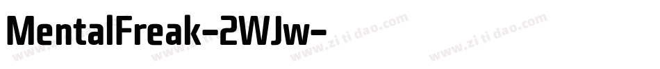 MentalFreak-2WJw字体转换