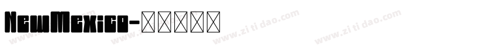 NewMexico字体转换