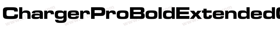 ChargerProBoldExtendedOblique-26mW字体转换