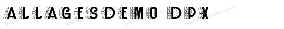 AllAgesDemo-2DPX字体转换