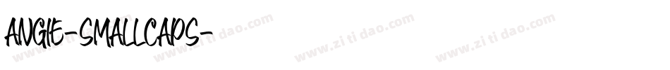 Angie-SmallCaps字体转换 Angie-SmallCaps字体转换
