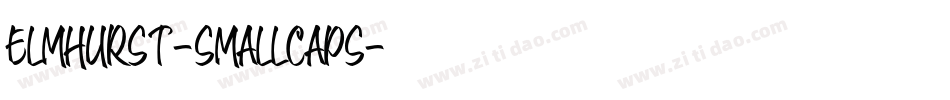 Elmhurst-SmallCaps字体转换 Elmhurst-SmallCaps字体转换